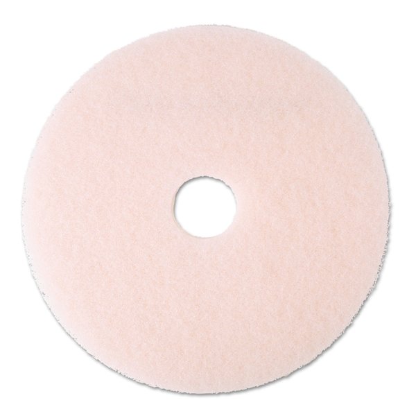 3M Ultra High-Speed Eraser Floor Burnishing Pad 3600, 20 Dia, Pink, PK5 3600